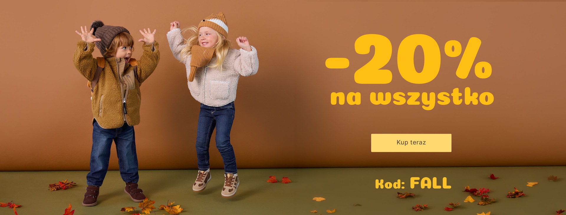 -20% na wszystko z kodem FALL