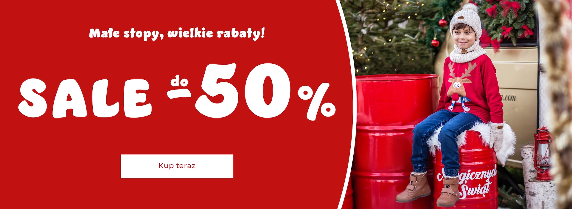 Sale ruszyło! Rabaty do -50% ! Kup teraz!