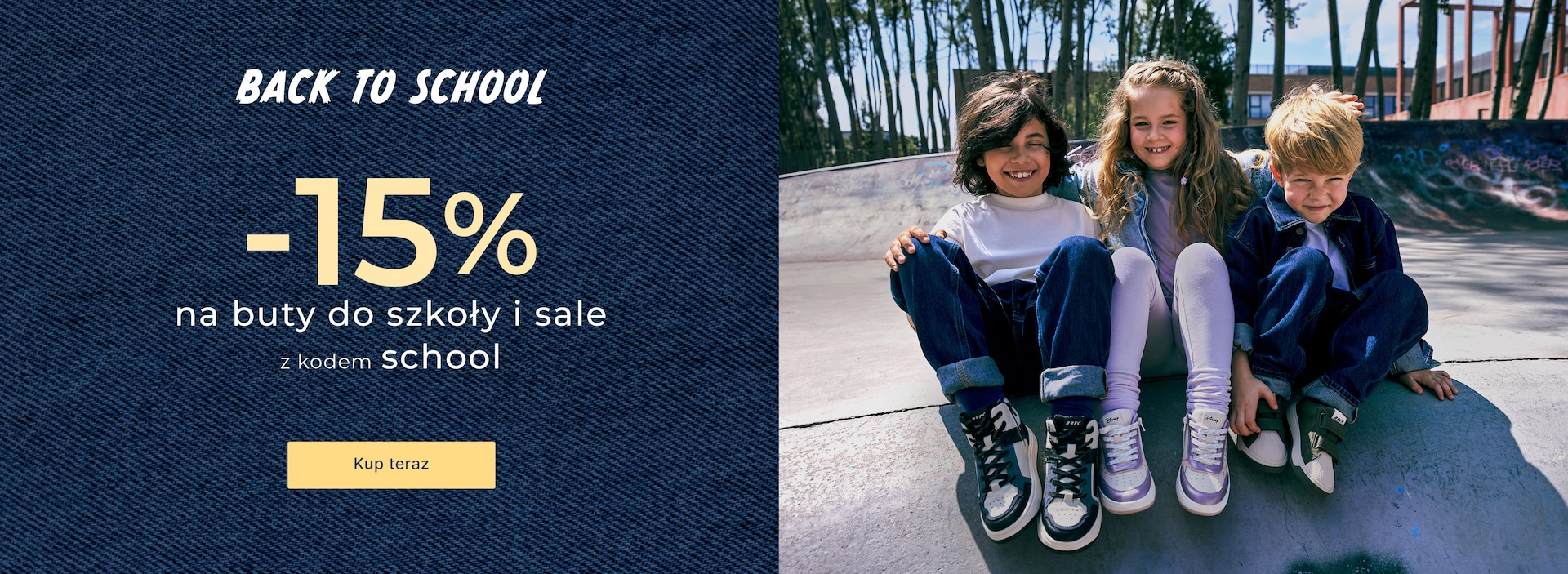 -15% na wybrane produkty i wyprzedaż z kodem SCHOOL