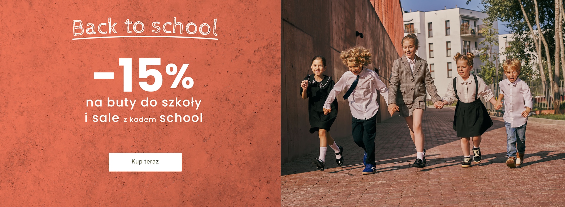 -15% na wybrane produkty i wyprzedaż z kodem SCHOOL