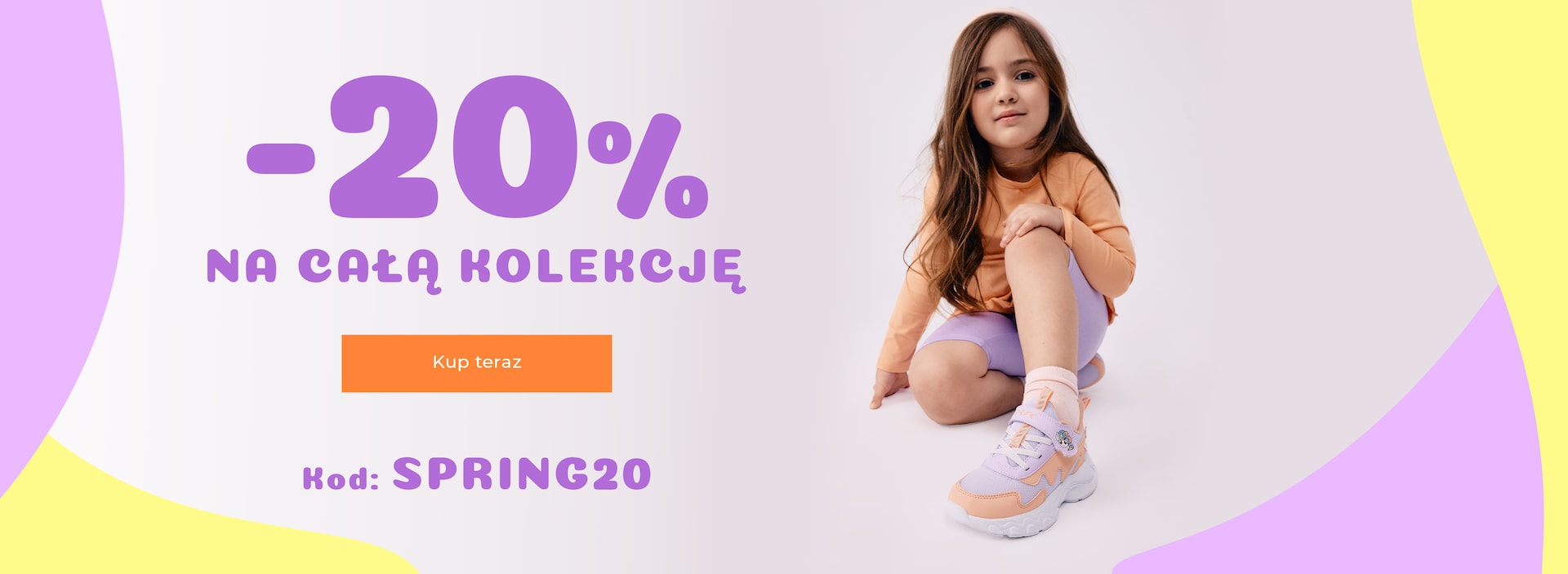 -20% na wszystko z kodem SPRING20