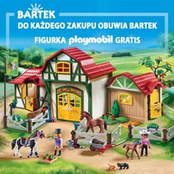 Promocja w sklepach BARTEK  - Figurka Playmobil gratis