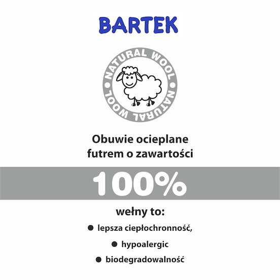 Bartek natural wook 100% wełna