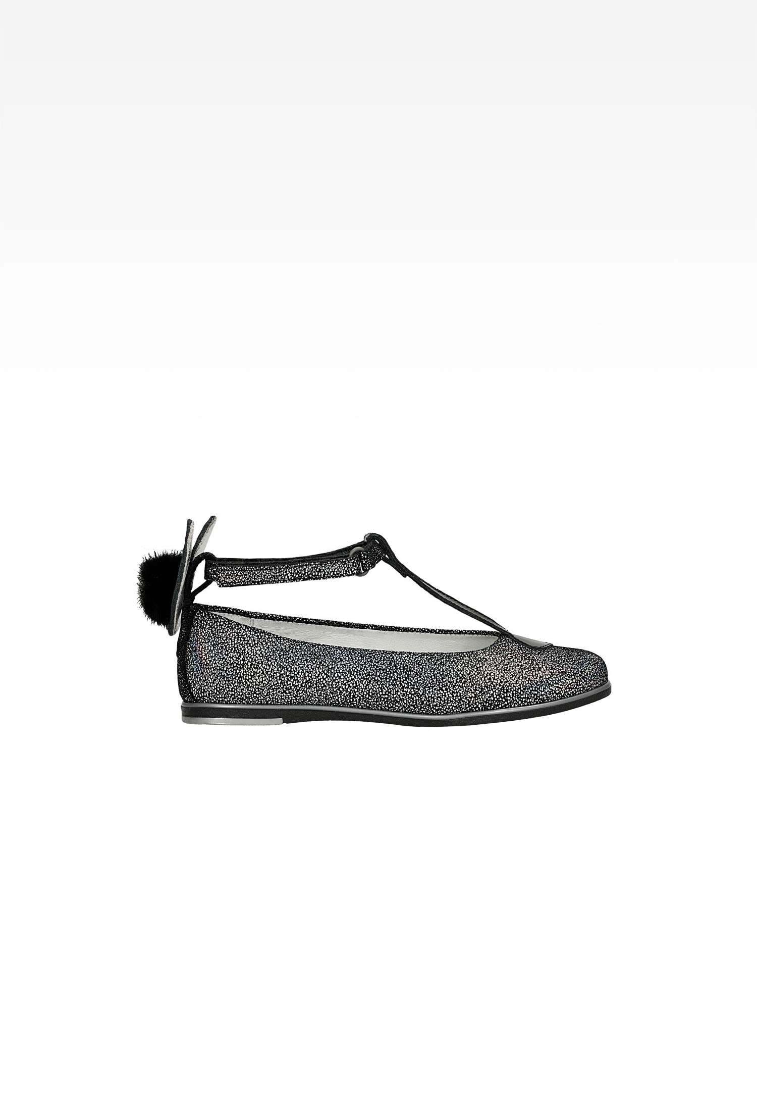 Wizytowe błyszczące buty dziecięce