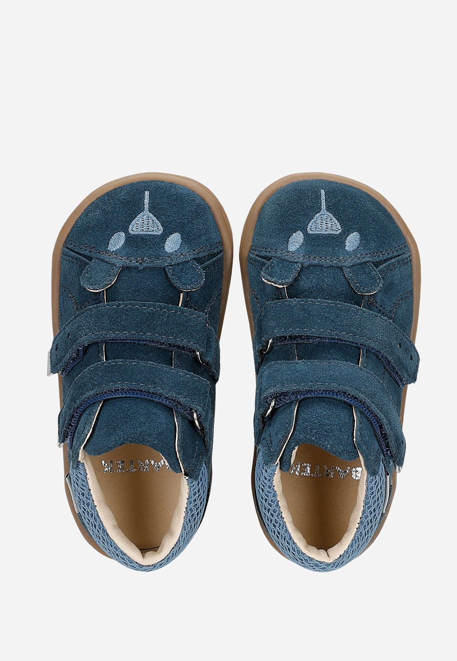 Granatowe trzewiki barefoot