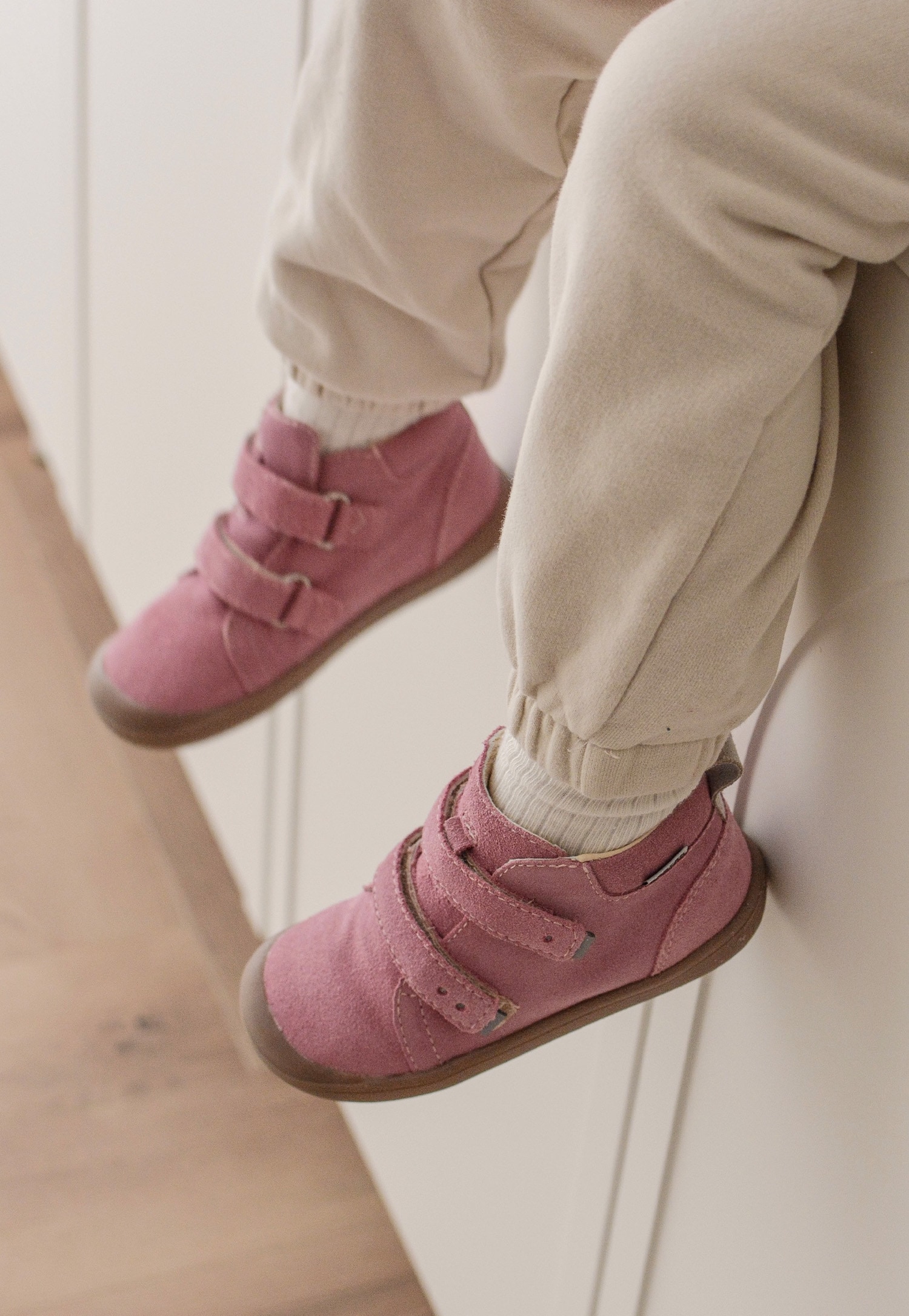 Różowe trzewiki dziecięce