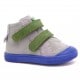 Sneakers BARTEK 11384021 II, dla chłopców, szaro-zielony