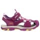 Sandały dziewczęce BARTEK 16042504 w kolorze fioletowym z zapięciem na rzepy