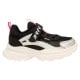 Czarne sneakersy dla dziewczynki z elementami holo BARTEK 87008-11