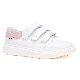 Sneakers BARTEK W-78220/B87, dla dziewcząt, biały