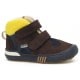 Sneakers BARTEK 21704-024, dla chłopców, brązowo-żółty