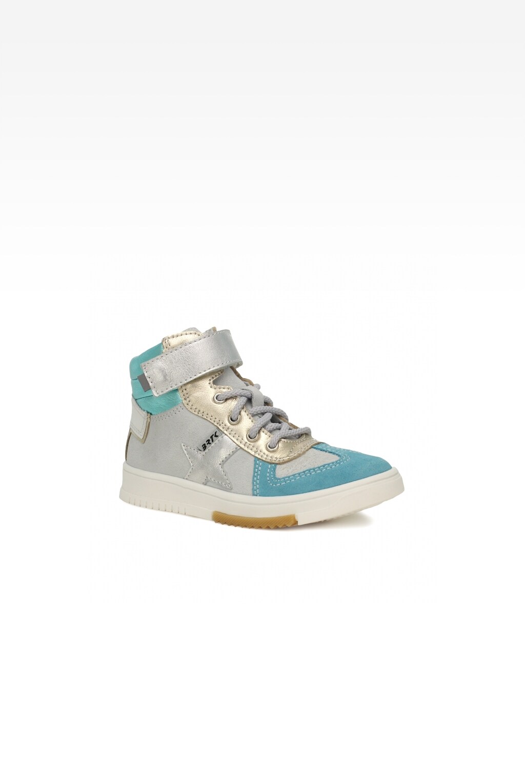 Sneakers BARTEK 14553014, dla dziewcząt, biało-niebieski Widok 2