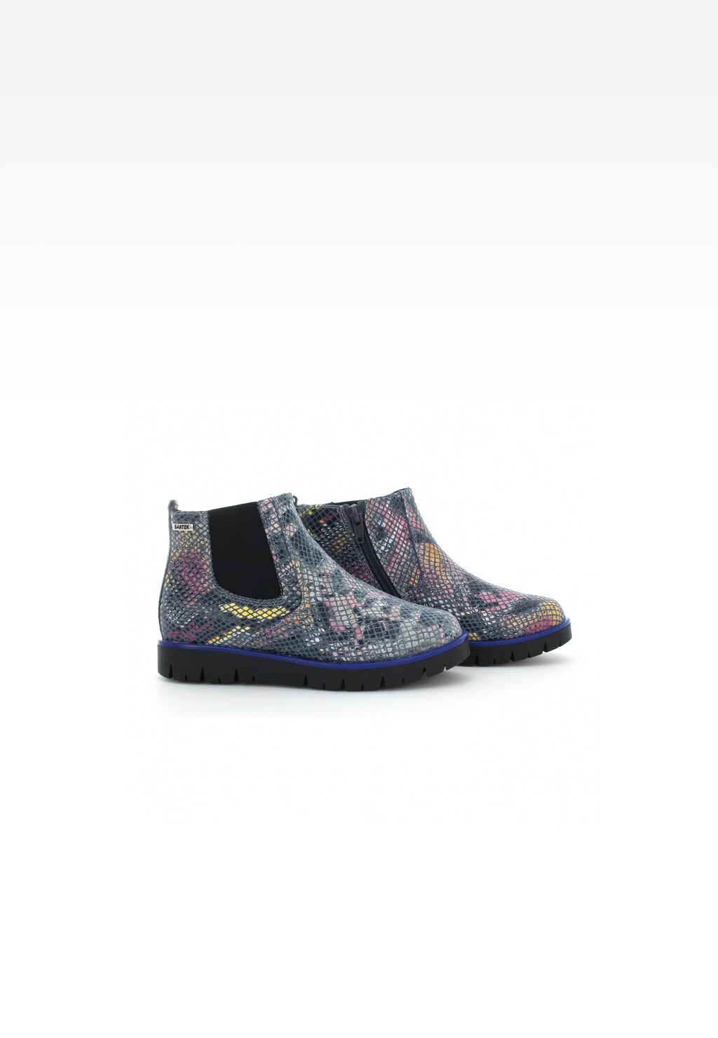 Botki BARTEK W-97368/SZ/1IL, dla dziewcząt, multi Widok 7