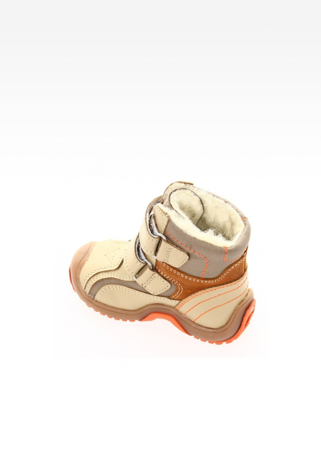 Trzewiki ocieplane BARTEK W-71482/78W II, dla dziewcząt, beżowy Widok 4