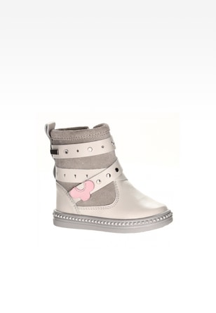 Kozaki ocieplane BARTEK W-71816/0X7 II, dla dziewcząt, szary