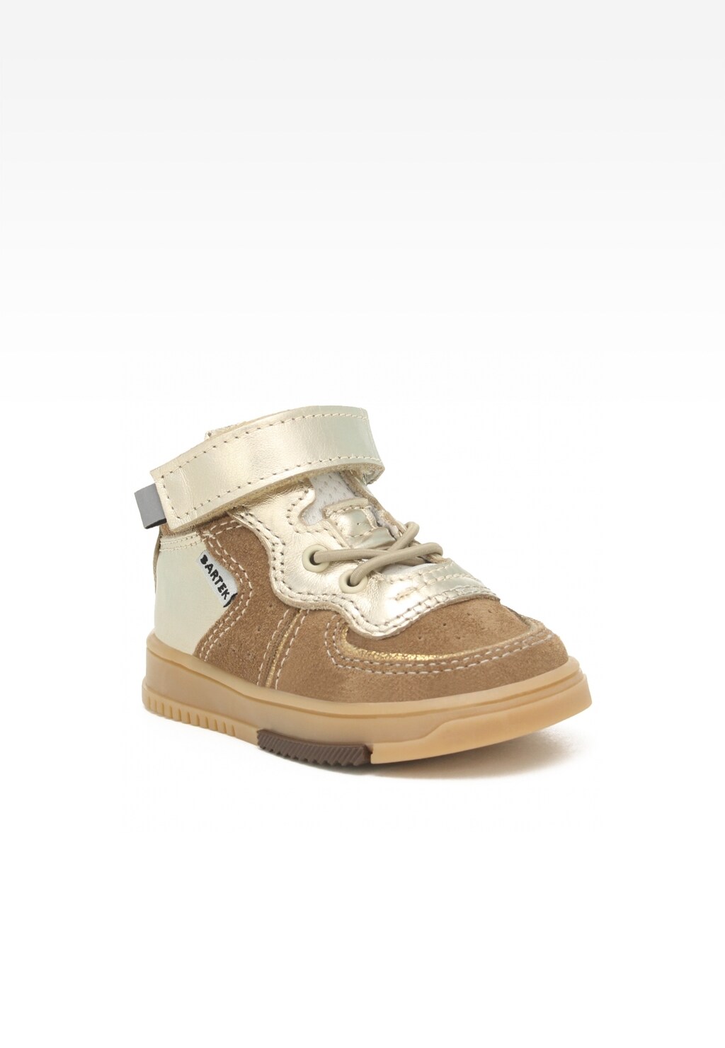 Sneakers BARTEK 11583004 II, beżowo-złoty Widok 2