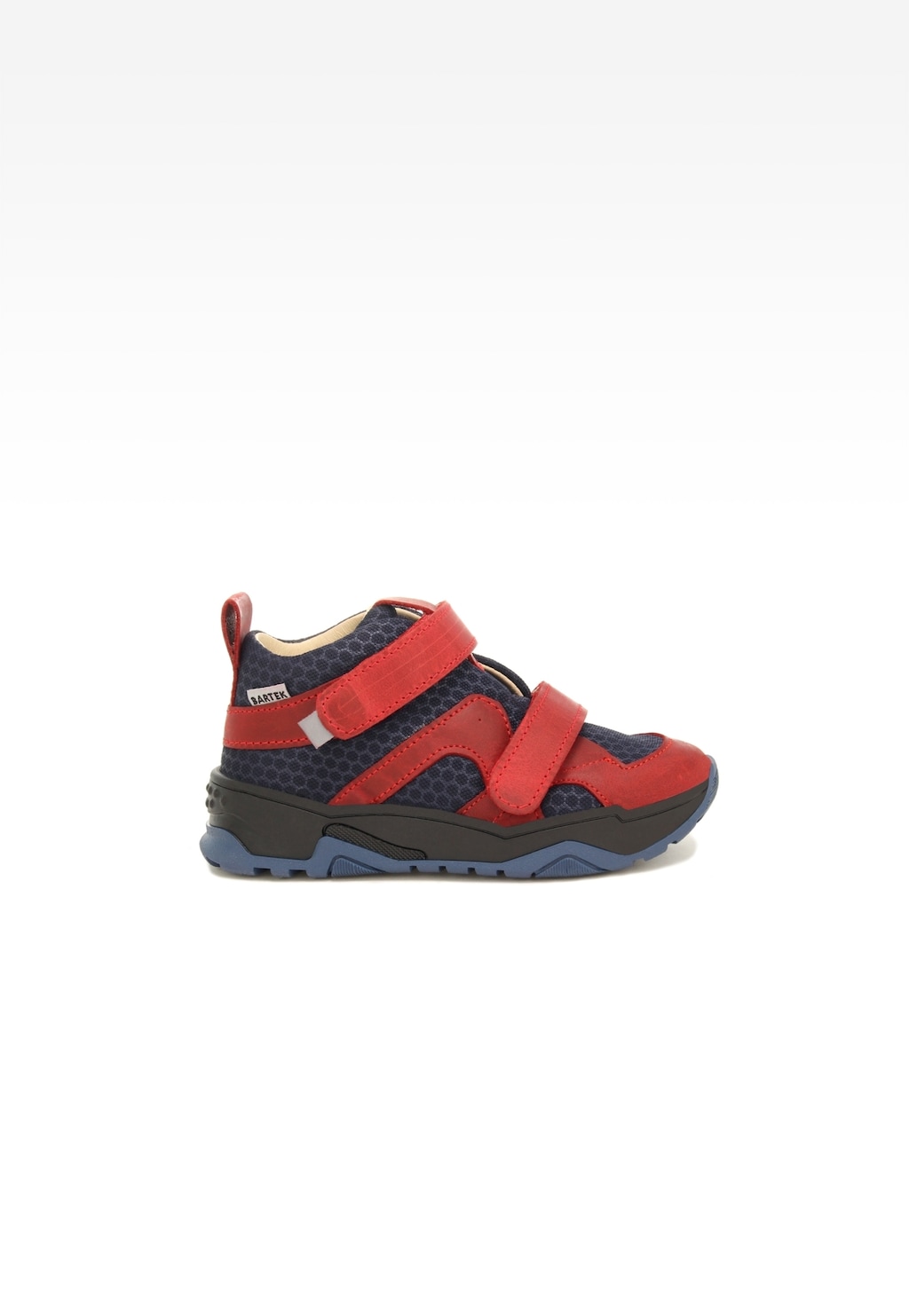 Sneakers BARTEK 11711008, dla chłopców, granatowo-czerwony Widok 1