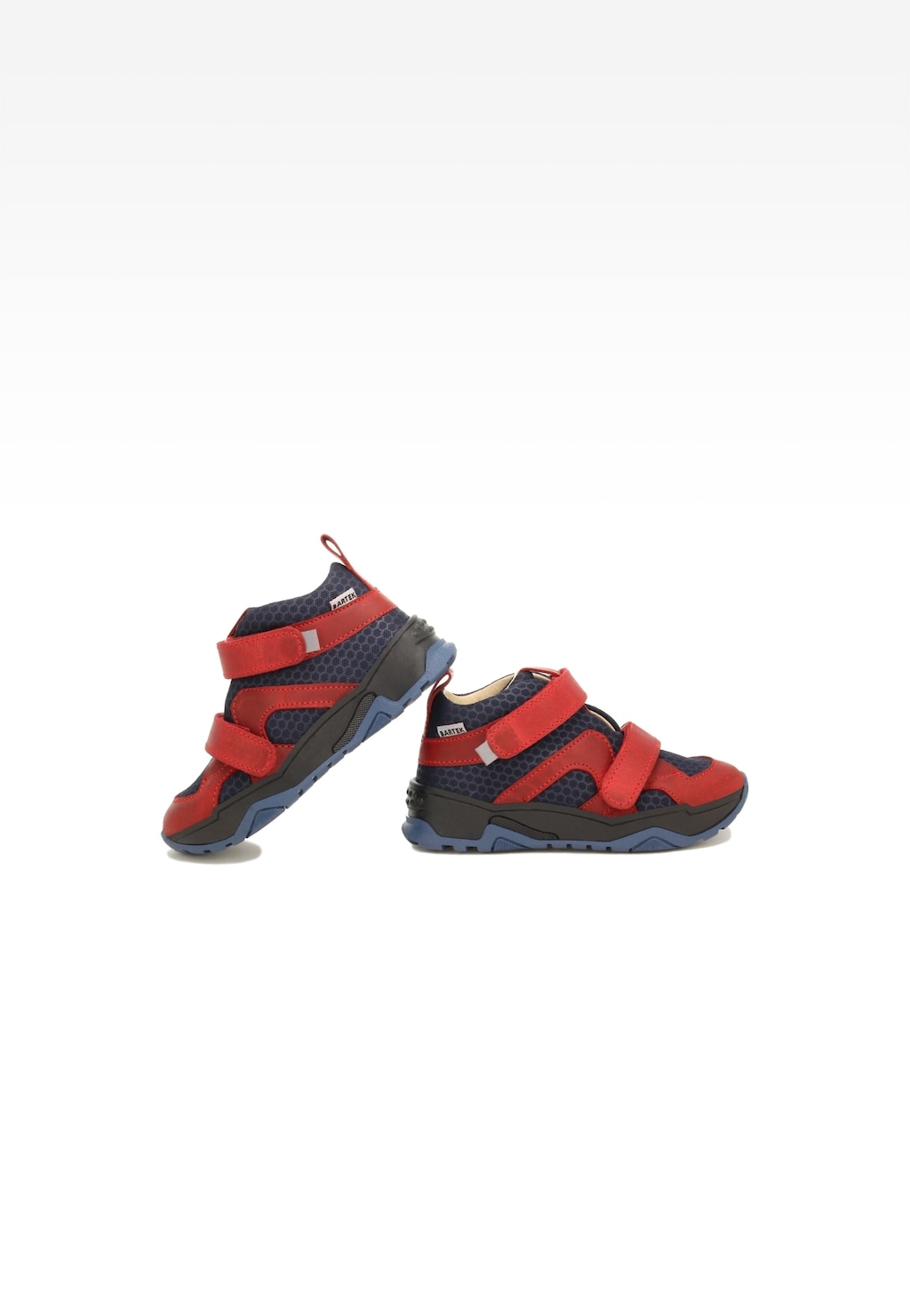Sneakers BARTEK 11711008, dla chłopców, granatowo-czerwony Widok 6