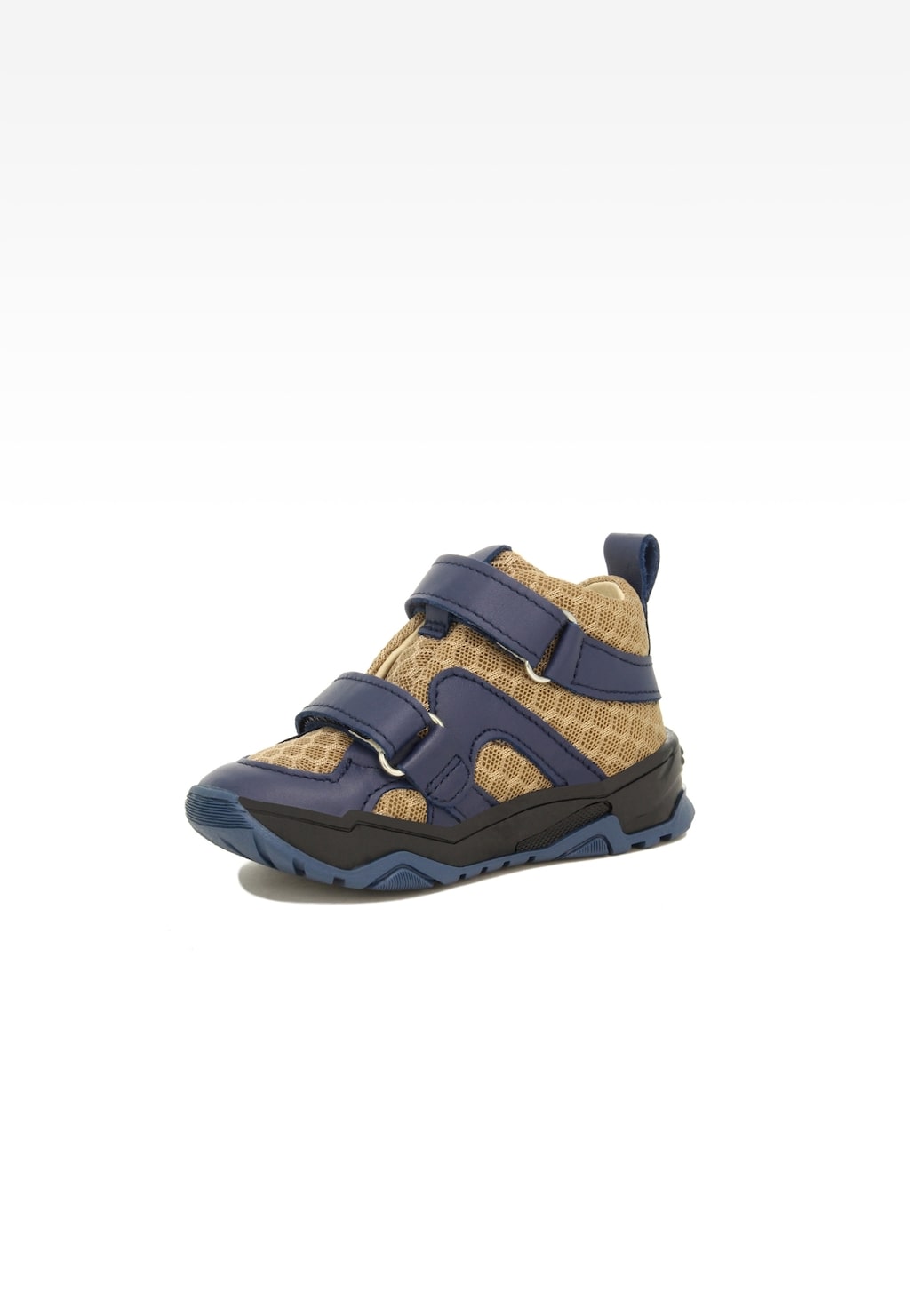 Sneakers BARTEK 11711004, granatowo-złoty Widok 2