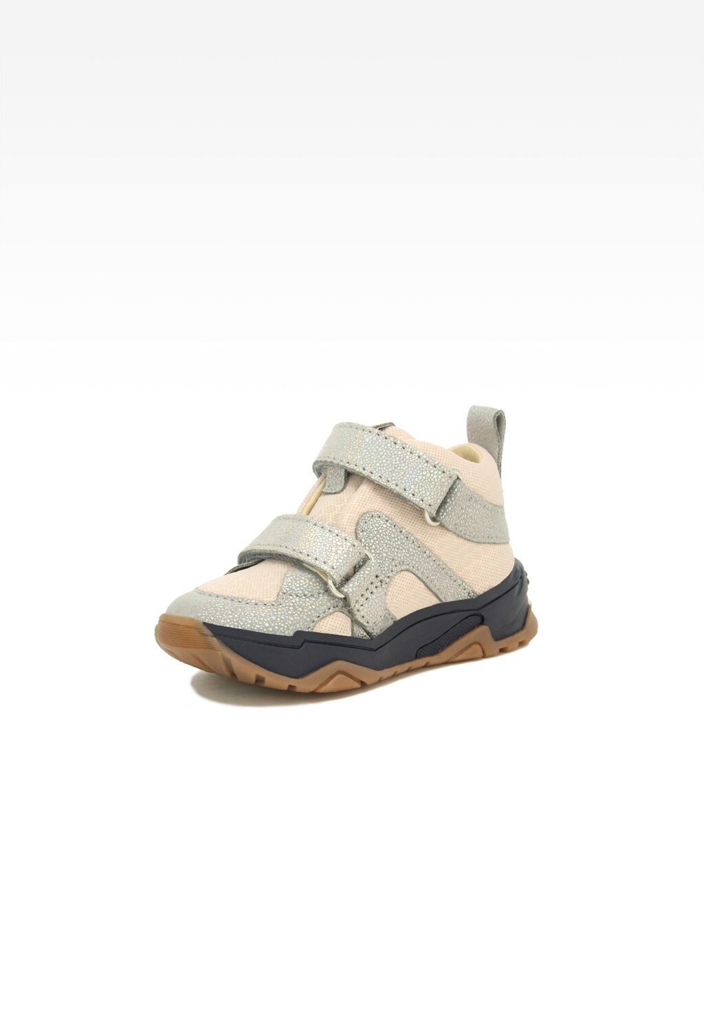 Sneakers BARTEK 11711001, dla dziewcząt, beżowo-szary Widok 2