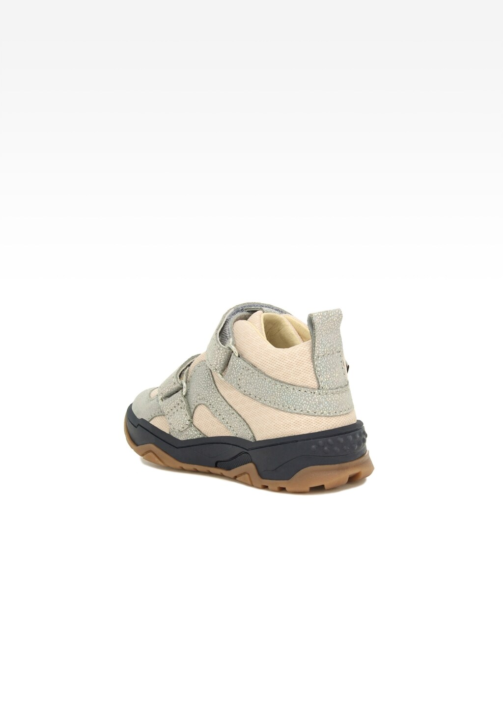 Sneakers BARTEK 11711001, dla dziewcząt, beżowo-szary Widok 3
