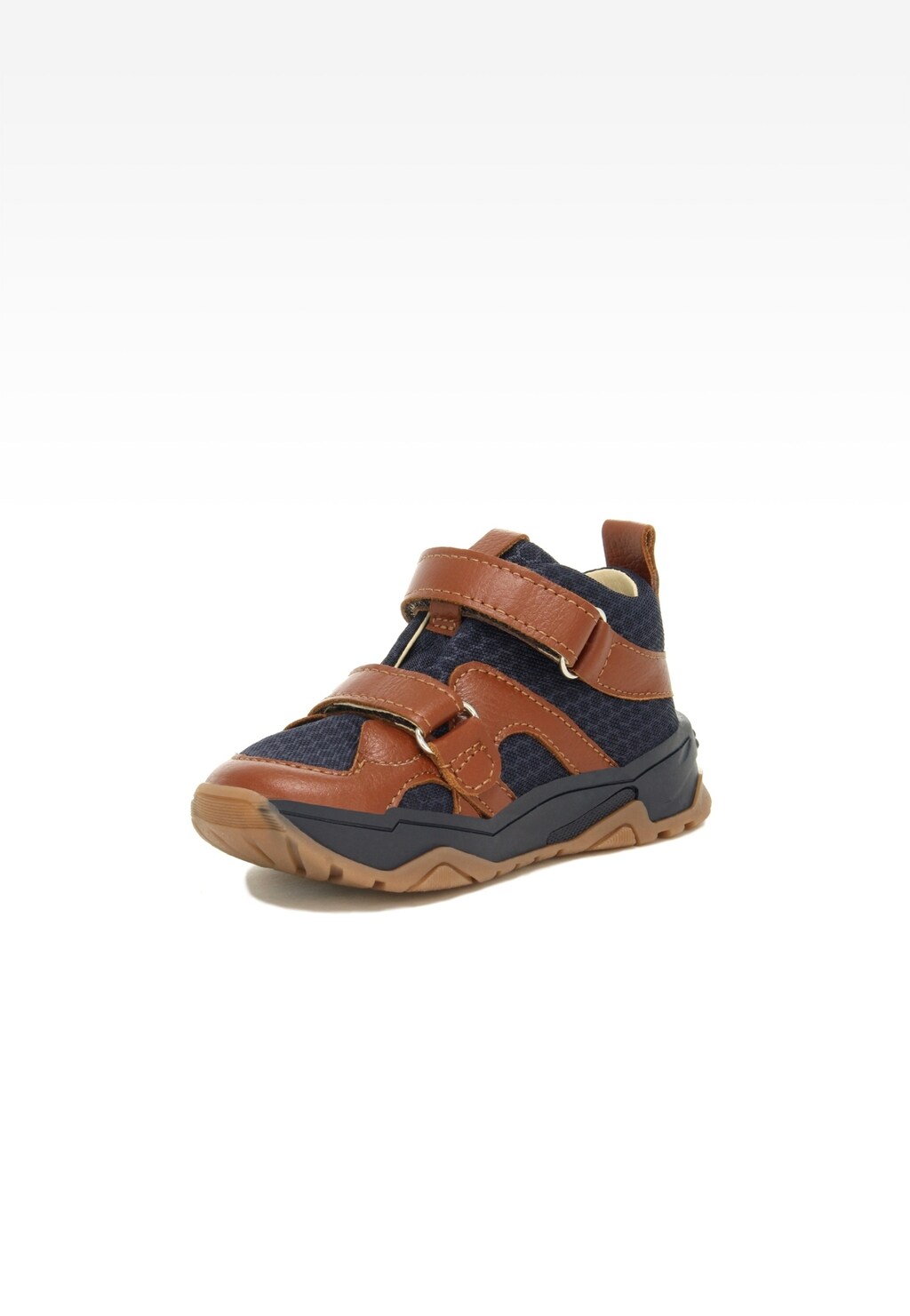 Sneakers BARTEK 11711005, dla chłopców, granatowo-brązowy Widok 2