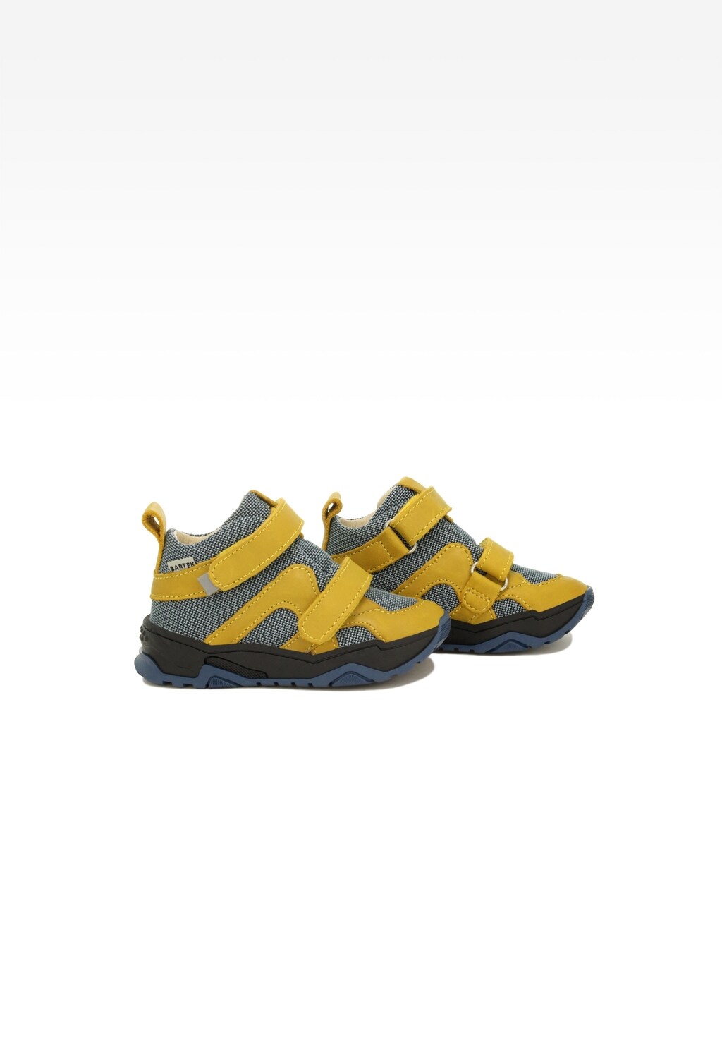 Sneakers BARTEK 11711009, dla chłopców, niebiesko-żółty Widok 5