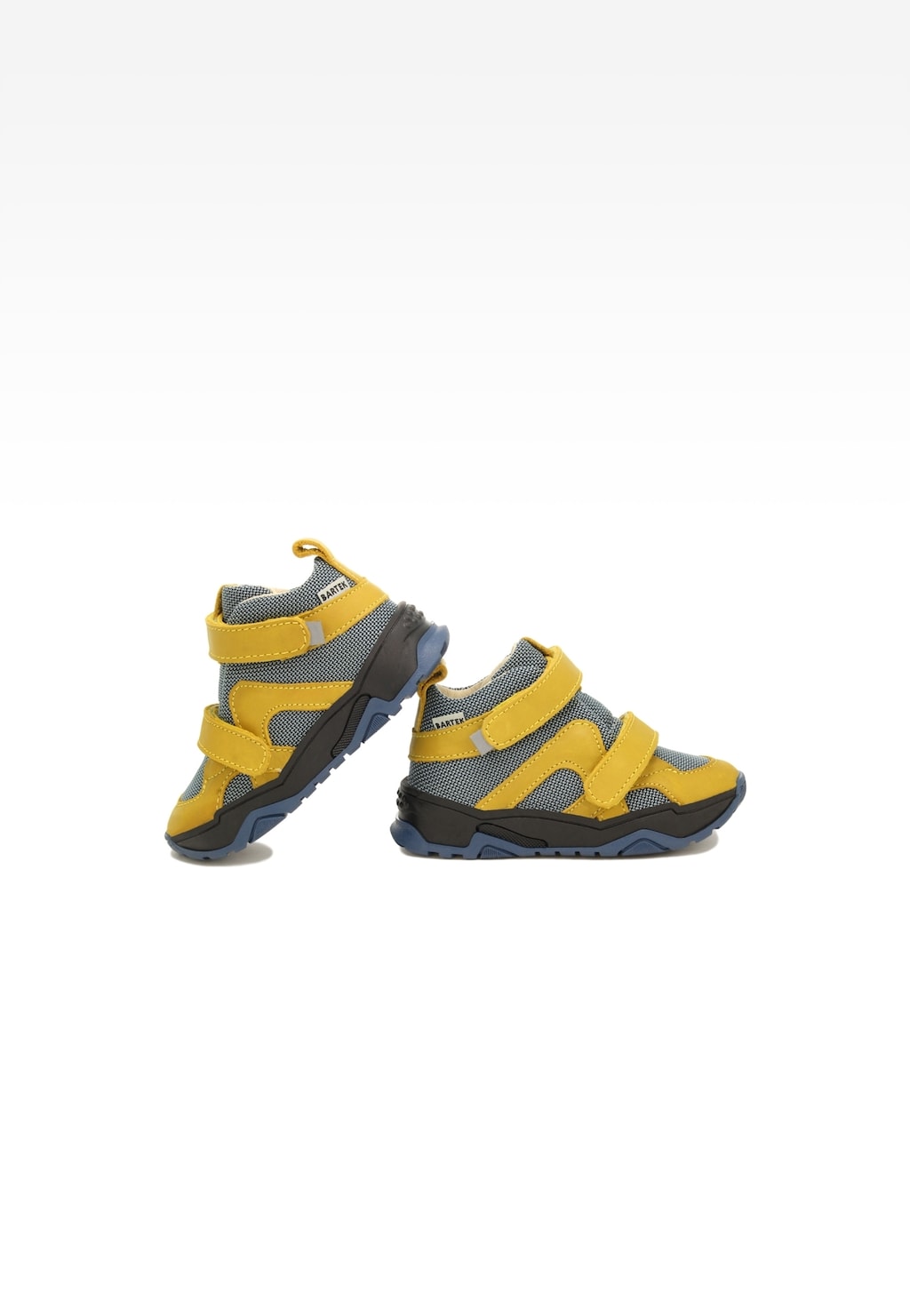 Sneakers BARTEK 11711009, dla chłopców, niebiesko-żółty Widok 6