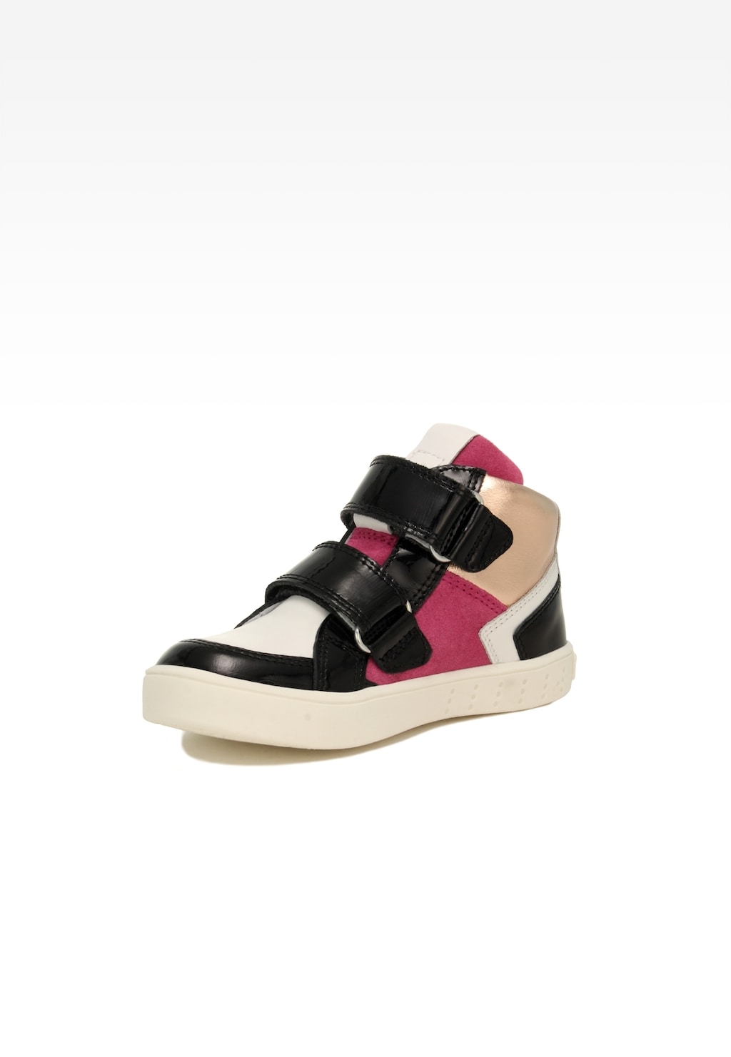 Sneakers BARTEK 24414-023, dla dziewcząt, biało-czarny Widok 3