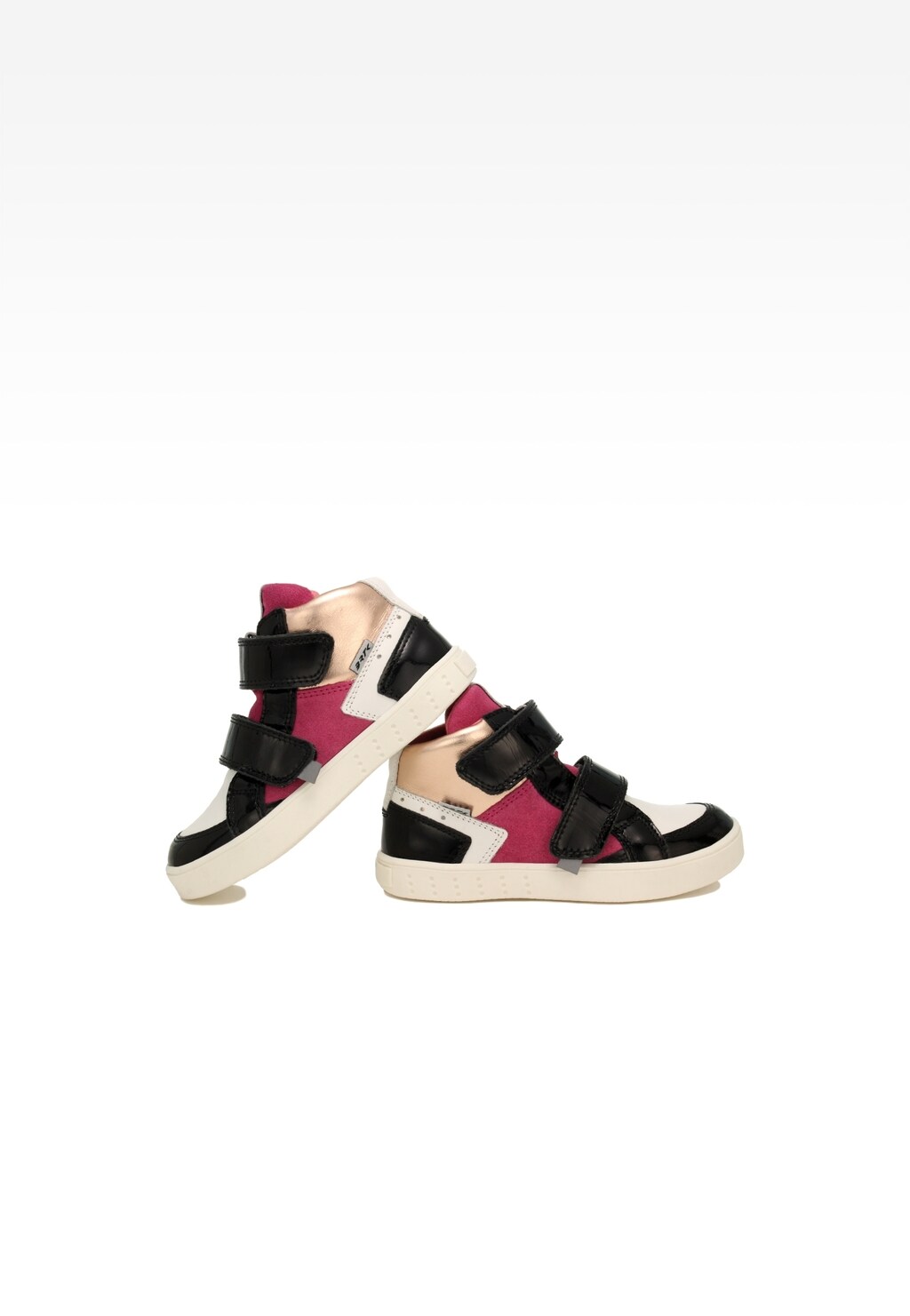 Sneakers BARTEK 24414-023, dla dziewcząt, biało-czarny Widok 7