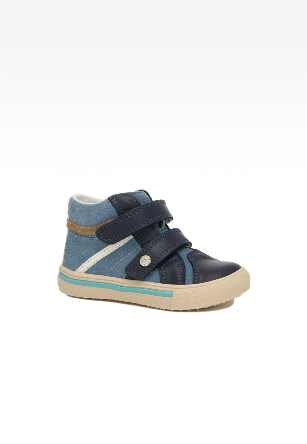 Sneakers BARTEK 11812-030, granatowo-niebieski Widok 1