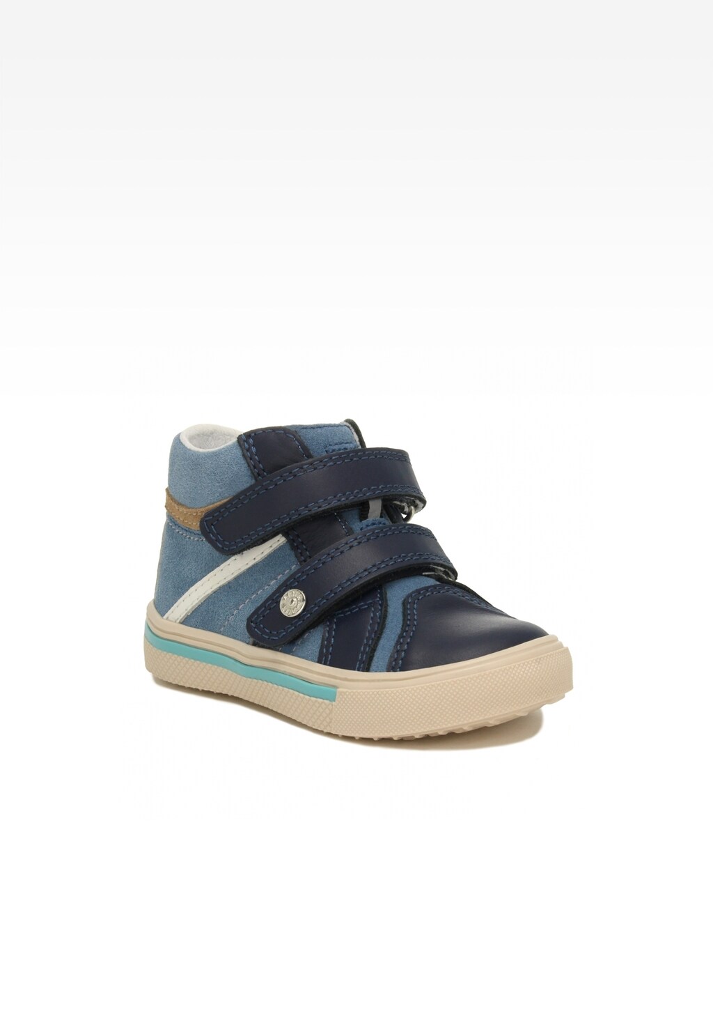 Sneakers BARTEK 11812-030, granatowo-niebieski Widok 2
