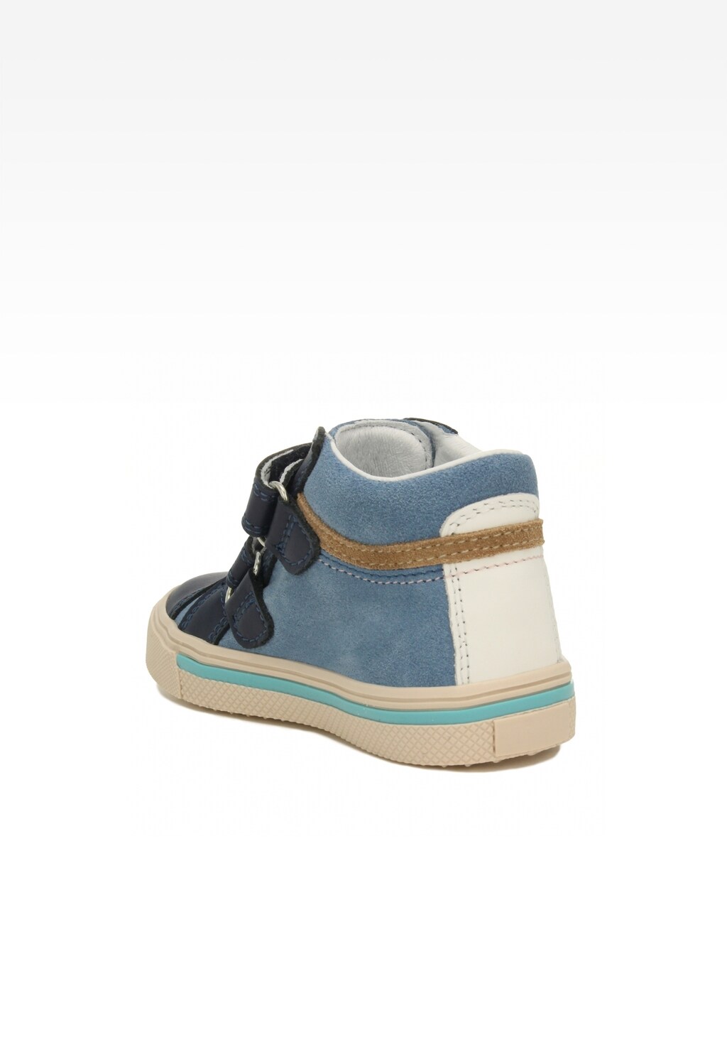 Sneakers BARTEK 11812-030, granatowo-niebieski Widok 4