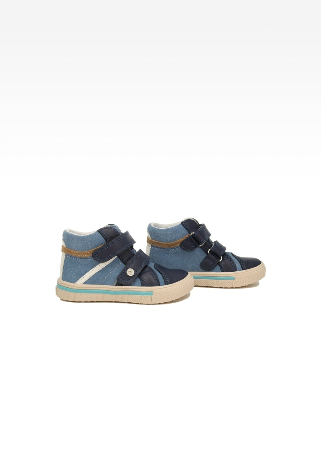 Sneakers BARTEK 11812-030, granatowo-niebieski Widok 6