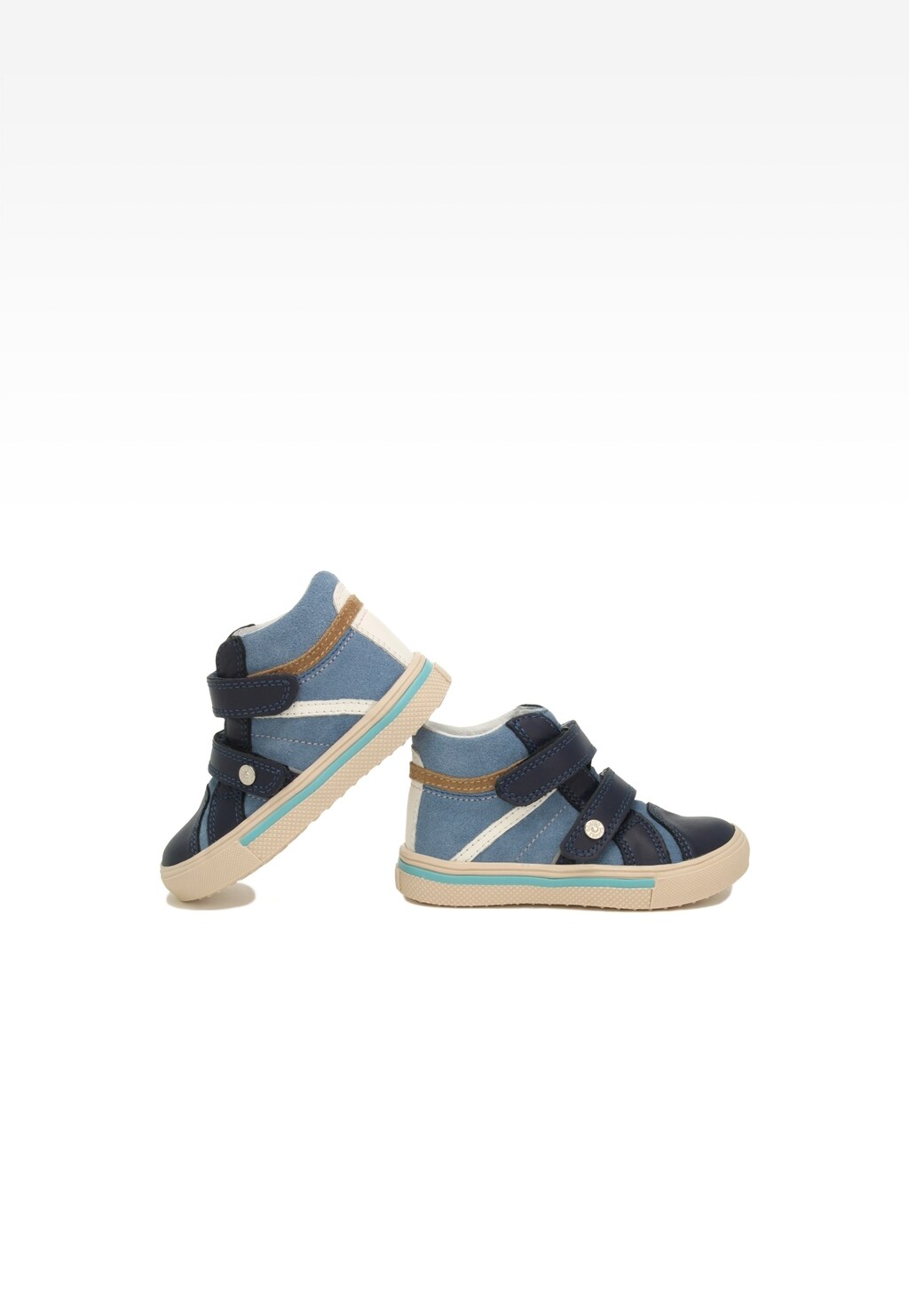 Sneakers BARTEK 11812-030, granatowo-niebieski Widok 7