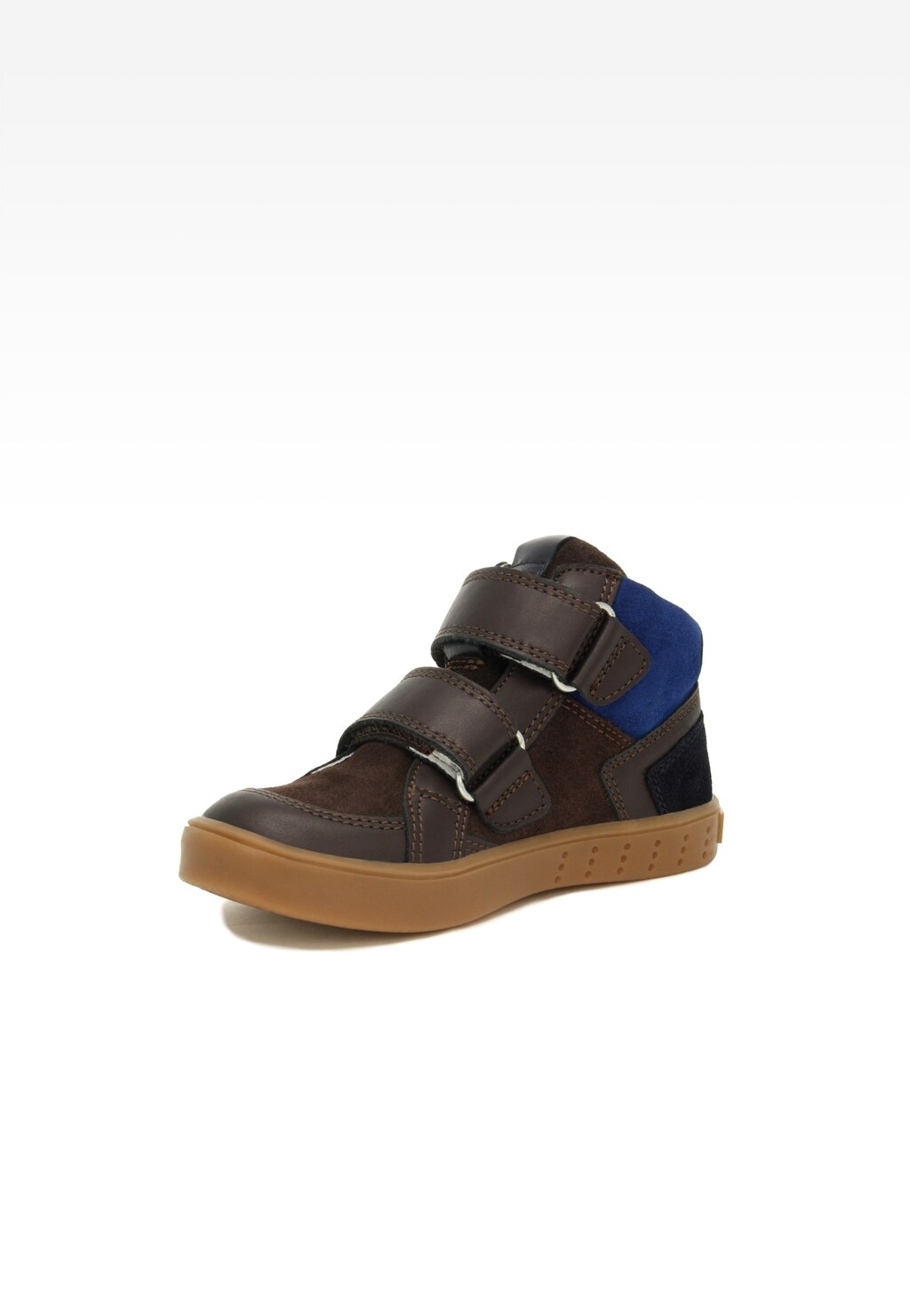 Sneakers BARTEK 27414-034, dla chłopców, brązowo-granatowy Widok 3