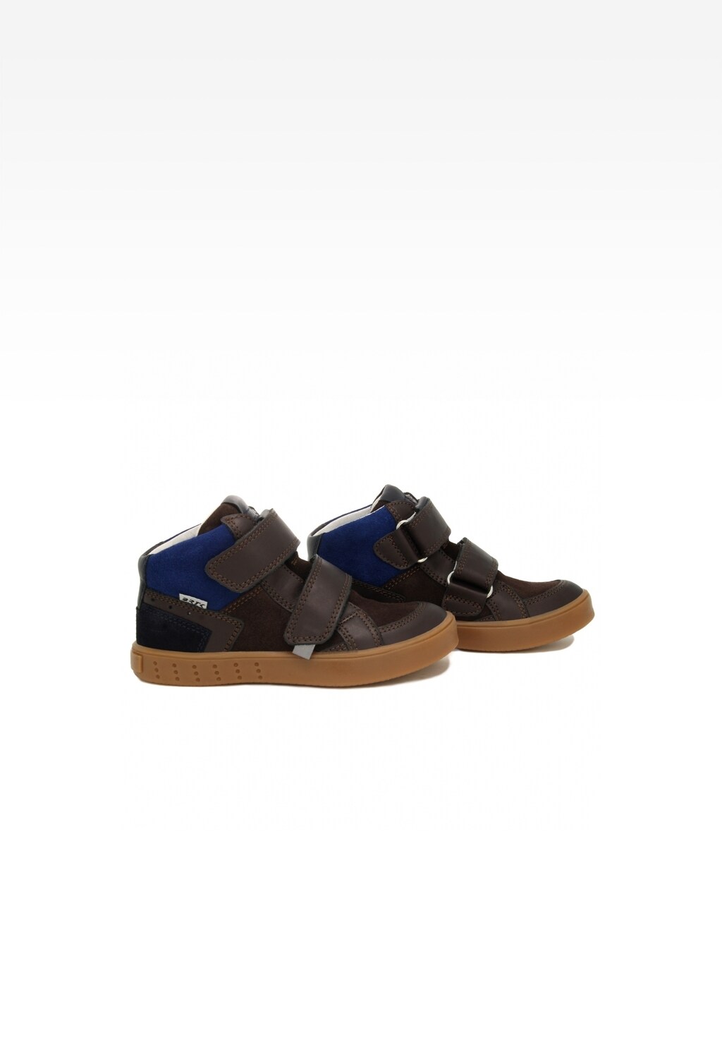 Sneakers BARTEK 24414-034, brązowo-granatowy Widok 6