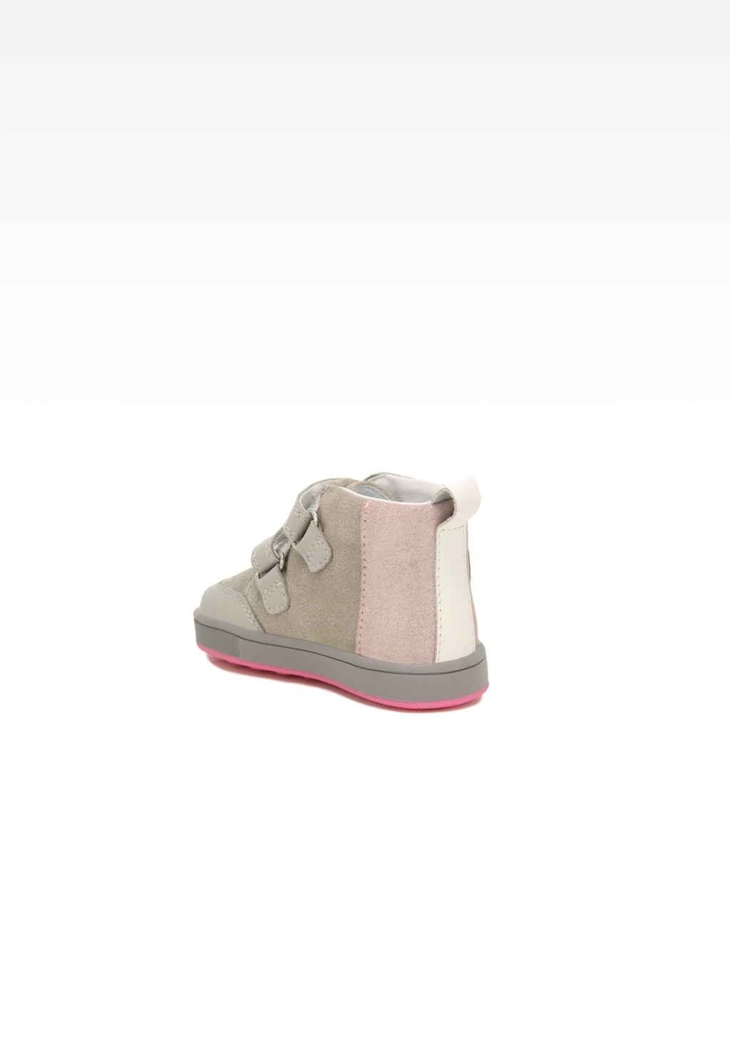 Mini first steps BARTEK 136300-05, dla dziewcząt, szaro-różowy Widok 4