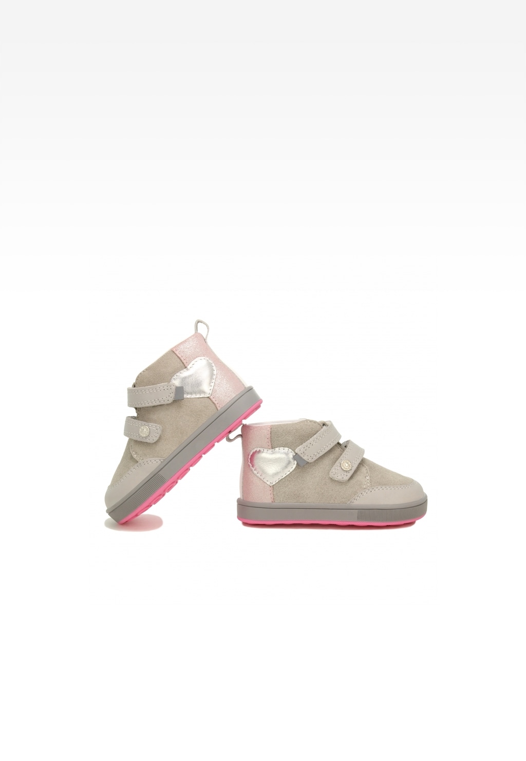 Mini first steps BARTEK 136300-05, dla dziewcząt, szaro-różowy Widok 7