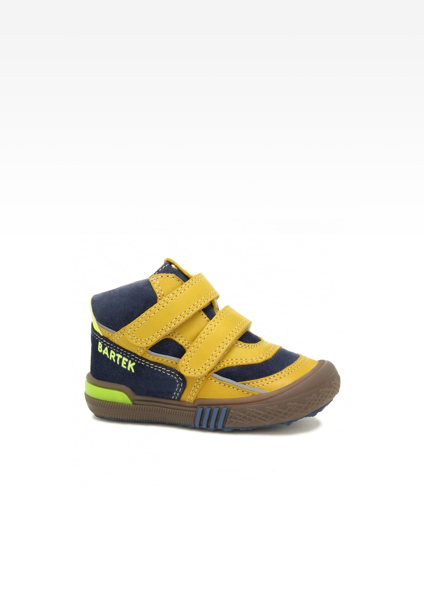Sneakers BARTEK 91756-010, ocean-żółty
