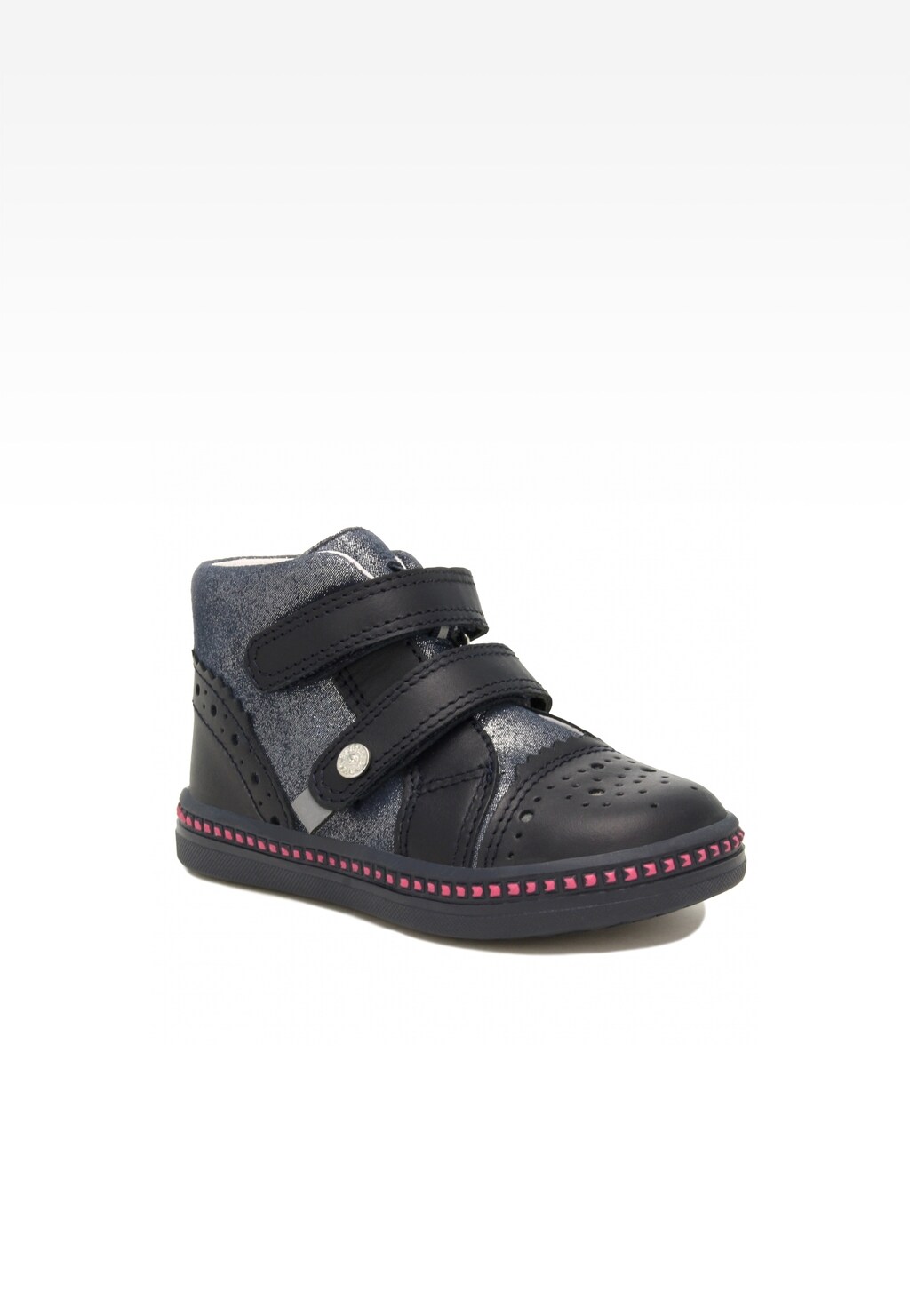 Sneakers BARTEK 91764-010, dla dziewcząt, granatowy Widok 2