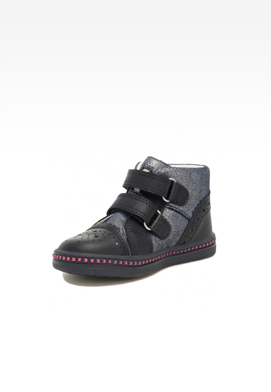 Sneakers BARTEK 91764-010, dla dziewcząt, granatowy Widok 3