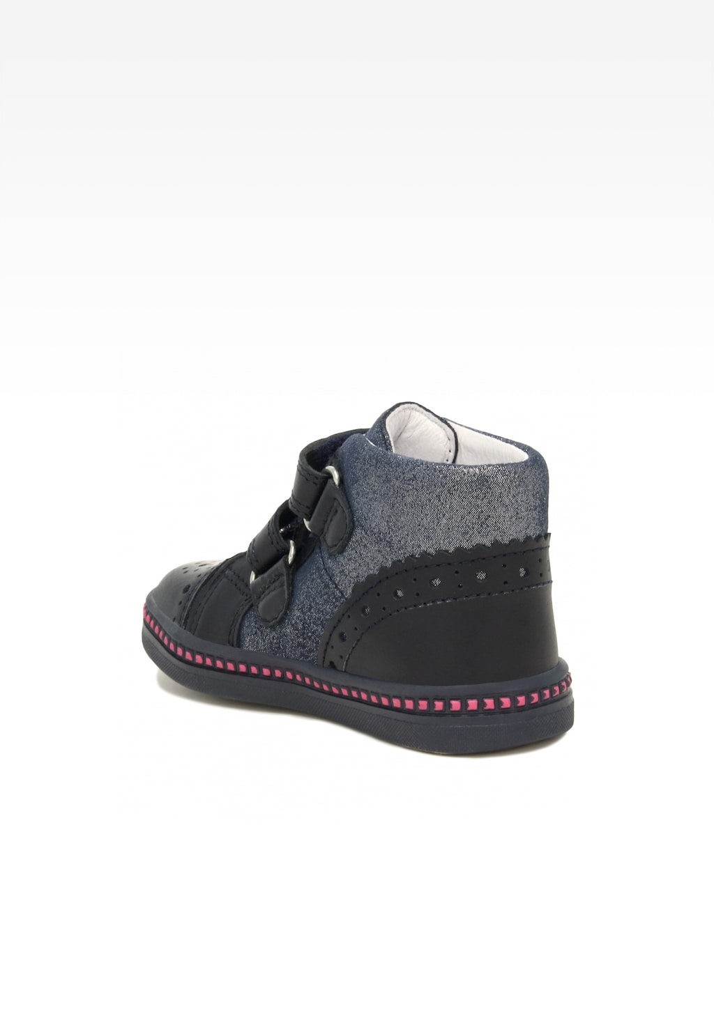 Sneakers BARTEK 91764-010, dla dziewcząt, granatowy Widok 4