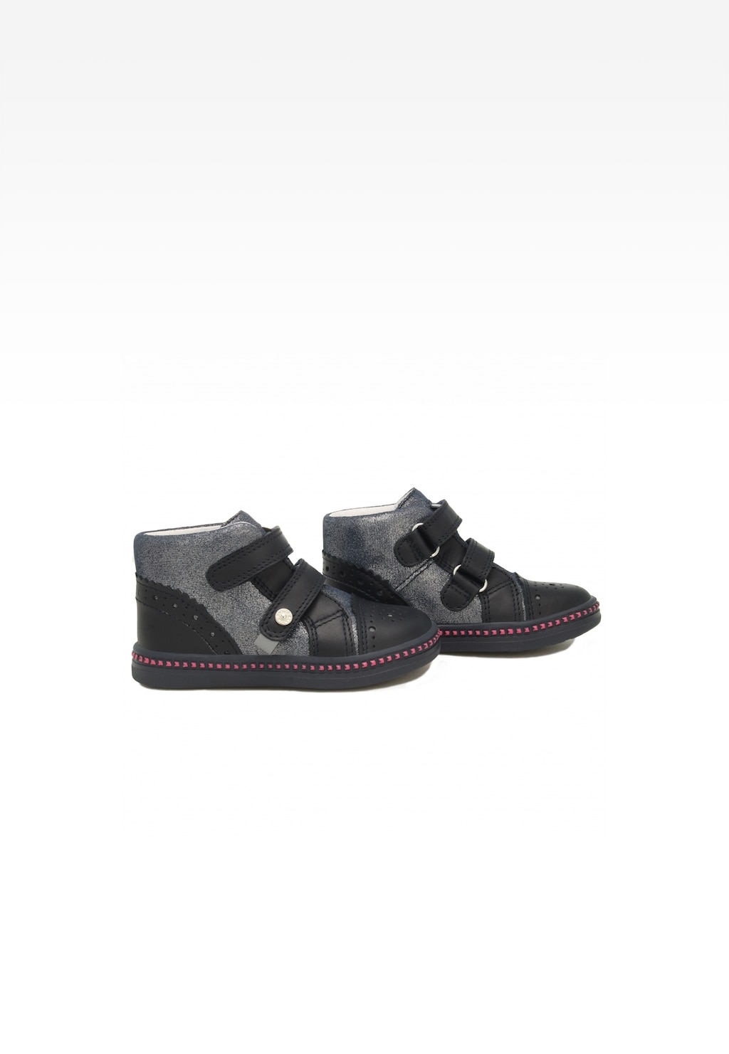 Sneakers BARTEK 91764-010, dla dziewcząt, granatowy Widok 6