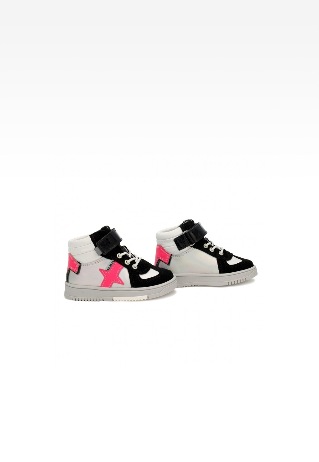 Sneakers BARTEK 11577012 ll, dla dziewcząt, biało-czarny Widok 5