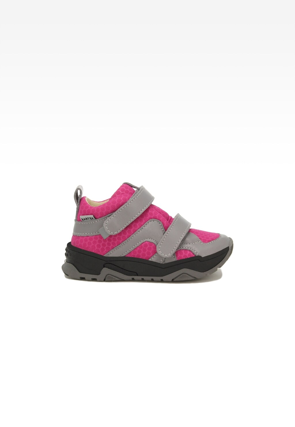 Sneakers BARTEK 11711003, dla dziewcząt, szaro-różowy Widok 1