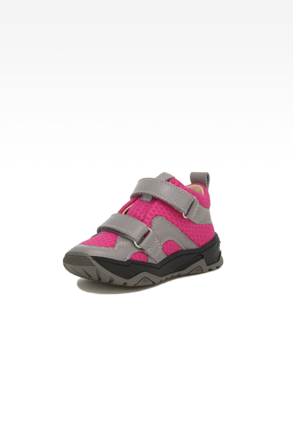 Sneakers BARTEK 11711003, dla dziewcząt, szaro-różowy Widok 2