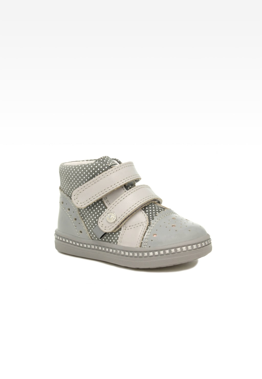 Sneakers BARTEK 91764-028, dla dziewcząt, szary Widok 2