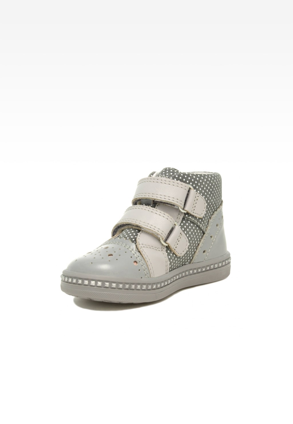 Sneakers BARTEK 91764-028, dla dziewcząt, szary Widok 3