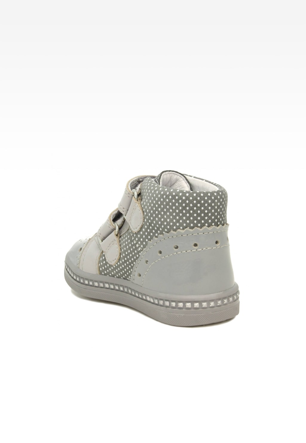Sneakers BARTEK 91764-028, dla dziewcząt, szary Widok 4